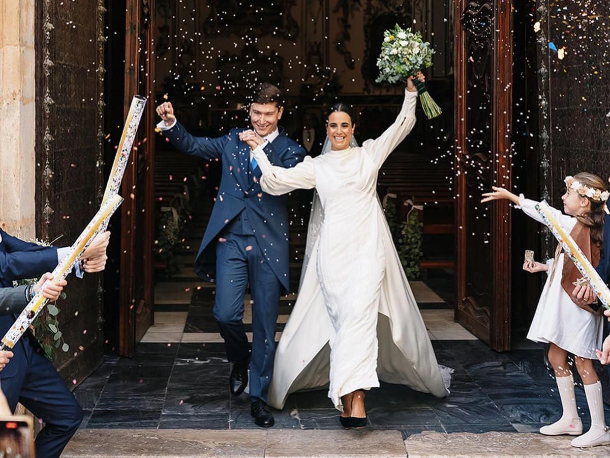 Salida de la ceremonia